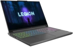 Upgrade your laptop experience with the Legion Slim 5, featuring an Intel i7-13700H processor, NVIDIA GeForce RTX 4060 graphics and a 16GB DDR5 RAM.