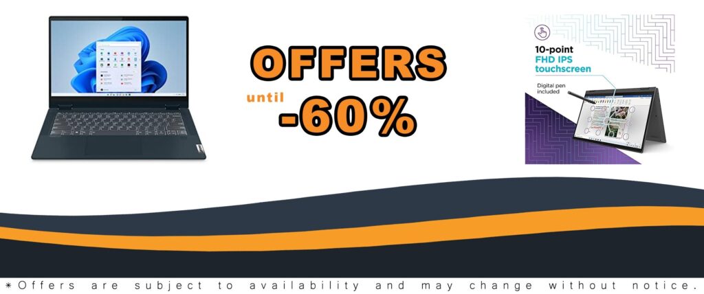 Flex 14.0″ FHD Laptop with Ryzen 5 5500U Processor