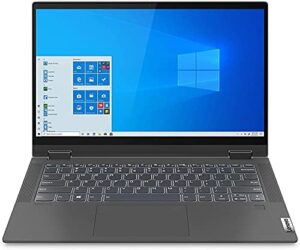 "Experience seamless versatility with this Flex 5 14" FHD IPS Touchscreen Premium 2-in-1 Laptop, featuring an AMD Ryzen 5 processor, backlit keyboard, fingerprint reader and digital pen included. Perfect for work or play."