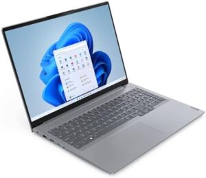 "Upgrade your computing experience with the ThinkBook 16 G6 laptop, featuring an AMD Ryzen 7 processor, 16GB RAM, and 512GB SSD storage. Perfect for professionals and students alike."