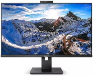 Here is the generated SEO meta description:

"Upgrade your workspace with the Philips 329P1H UHD IPS docking monitor, featuring a Hello webcam and USB-C connectivity. Perfect for video conferencing and multitasking, this compact display is ideal for small spaces."