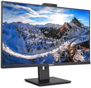 Here is the generated SEO meta description:

"Upgrade your workspace with the Philips 329P1H UHD IPS docking monitor, featuring a Hello webcam and USB-C connectivity. Perfect for video conferencing and multitasking, this compact display is ideal for small spaces."