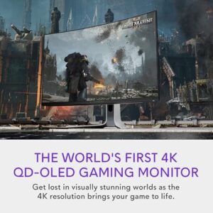Experience high-performance gaming with the Alienware AW3225QF Gaming Monitor, featuring 4K Ultra HD and 240Hz refresh rate for seamless visuals. Perfect for gamers, with AMD FreeSync and NVIDIA G-SYNC for reduced screen tearing.