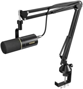 Here is the generated SEO meta description:

"Upgrade your podcasting and streaming setup with the TONOR Dynamic Microphone, featuring XLR/USB connectivity, cardioid pickup pattern, quick mute function, and volume control. Perfect for recording, gaming, and more."