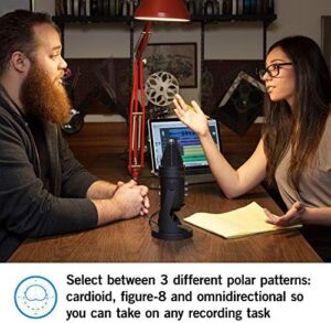 Capture professional audio with the Samson Professional USB Microphone, featuring 24-bit 96kHz resolution and plug-and-play design for streaming, gaming, podcasting, or music recording.