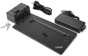 Upgrade your workspace with the Lenovo ThinkPad Pro 135W Docking Station, featuring 6 USB ports, network connectivity and audio/mic capabilities. Perfect for professionals on-the-go.