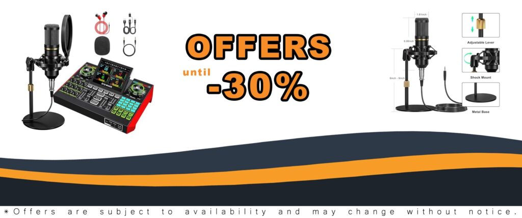 Neculogy G10 Podcast Equipment Bundle