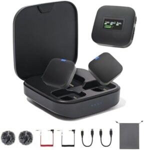 Here is the generated meta description:

"Upgrade your video recording with the MeloJungle S8 Pro Mini Lavalier Wireless Microphone, featuring 48KHz 24Bit digital/analog output and noise canceling. Perfect for iPhone, USB-C phone, camera, or laptop use."