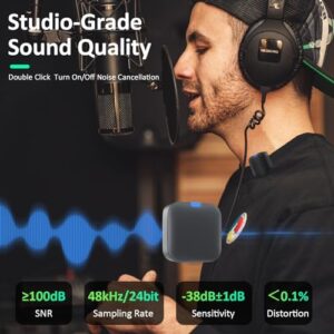 Here is the generated meta description:

"Upgrade your video recording with the MeloJungle S8 Pro Mini Lavalier Wireless Microphone, featuring 48KHz 24Bit digital/analog output and noise canceling. Perfect for iPhone, USB-C phone, camera, or laptop use."