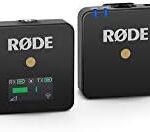 Capture high-quality audio on-the-go with the RØDE Wireless GO, a compact wireless microphone system featuring a built-in mic and up to 40 hours of battery life. Perfect for vlogging, podcasting, or live streaming.