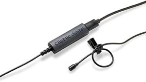 Here is the optimized SEO meta description:

"Capture crisp audio on-the-go with the Apogee ClipMic Digital 2 USB lavalier microphone. Compatible with Mac, Windows and iOS, ideal for podcasting, travel or conference calls."