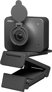 "Experience intelligent webcam technology with OBSBOT's AI-Powered Webcam. Enjoy full HD 1080P 60fps video, auto framing and focus, plus advanced privacy features."