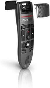 "Capture life's conversations with the Philips LFH-3500 SpeechMike Premium USB dictation microphone, featuring crystal-clear recording and hands-free controls for effortless note-taking."