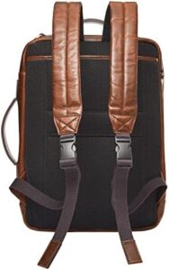 Here is the optimized SEO meta description:

"Upgrade your daily commute with the Fossil Buckner convertible backpack and briefcase, featuring multiple compartments, padded laptop sleeve, and stylish design for men."
