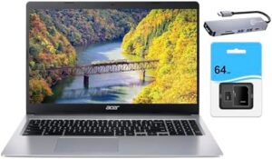 Here is the generated SEO meta description:

"Upgrade your portable work or study setup with this Acer Chromebook 315 laptop featuring a 15.6'' HD display, Intel Celeron processor, and long-lasting battery life. Enjoy up to 12 hours of use with 4GB RAM and 128GB storage."