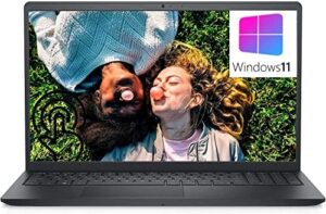Unlock remote work productivity with the Dell Inspiron 15 laptop, featuring a quad-core AMD Ryzen 5 processor, 8GB RAM, and 256GB SSD. Perfect for Windows 10 S users, with WiFi, Bluetooth, and webcam capabilities.