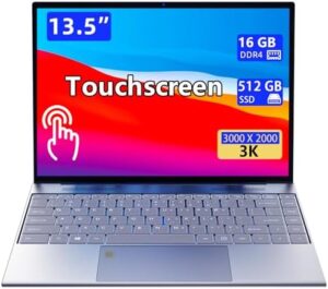Here is the generated meta description:

"Upgrade your productivity with Morostron's 13.5'' Touch Screen Laptop, featuring N5095 processor, 16GB RAM, 256GB SSD, and 3000x2000 FHD display. Enjoy backlit keyboard, touch ID, WiFi, USB3.0 x2, Bluetooth 4.2, HDMI and long-lasting battery life."