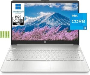 "Upgrade your workstyle with the HP Windows 11 Pro laptop, featuring a powerful Intel Core i5 processor, 8GB RAM, and 512GB SSD. Perfect for business use, enjoy long battery life, Wi-Fi 5, and Bluetooth connectivity."