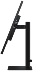 Improve your work with the Samsung S80UD professional monitor, featuring a 32-inch QHD display, HDMI 2.0 and DP 1.2 ports, USB-C and hub for easy connectivity, and a height-adjustable stand.