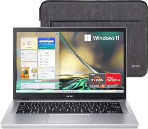 "Upgrade your productivity with the Acer Aspire 3 A314-23P-R3QA laptop, featuring a 14.0'' Full HD IPS display, AMD Ryzen 5 processor, and 8GB RAM, all at an affordable price point - don't miss out on this incredible value!"