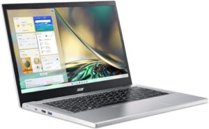 "Upgrade your productivity with the Acer Aspire 3 A314-23P-R3QA laptop, featuring a 14.0'' Full HD IPS display, AMD Ryzen 5 processor, and 8GB RAM, all at an affordable price point - don't miss out on this incredible value!"
