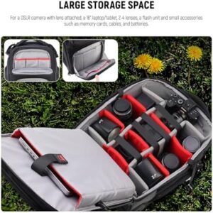 Here is the generated SEO meta description:

"Protect your camera gear with Neewer's 2-in-1 wheeled backpack featuring detachable padded compartments, waterproof design and hidden pull bar. Ideal for travel photographers."