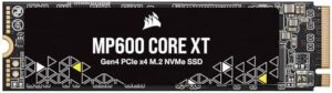 Get lightning-fast storage with the Corssair MP600 Core XT 2TB SSD, delivering speeds up to 5900MB/s and perfect for PCIe 4.0 notebooks and desktops. Boost your performance today!