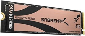 Here is the output:

"Boost your PC performance with Sabrent's 4TB Rocket 4 Plus NVMe SSD, offering extreme read/write speeds of up to 7100/6600MB/s. Perfect for demanding applications and large file storage."