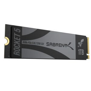Here is the output:

"Experience blazing fast storage with Sabrent's Rocket 5 1TB M.2 SSD, delivering speeds up to 14GB/s for seamless multitasking and 4K video playback, perfect for gaming and content creation."