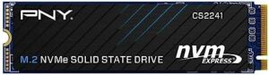 Upgrade your digital storage with the PNY CS2241 4TB M.2 NVMe Gen4 x4 Internal Solid State Drive (SSD), ideal for high-speed data transfer and vast storage capacity, perfect for professionals and gamers alike.