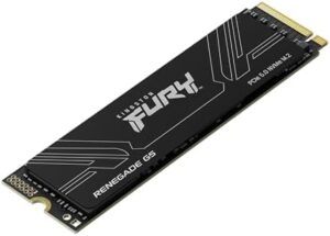 Boost your PC performance with Kingston Fury Renegade G5 PCIe 5.0 NVMe M.2 SSD, offering incredible read and write speeds for demanding applications. Experience faster loading times and improved responsiveness with this high-capacity storage solution.