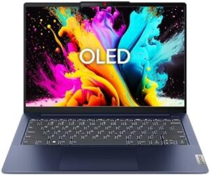 Here is the generated SEO meta description:

"Experience premium computing with Lenovo's IdeaPad Slim 5, featuring a 14-inch Full HD OLED display, Intel Core i5 processor, and ample storage. Perfect for work and play."