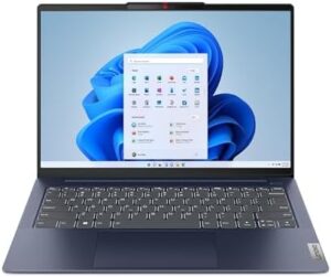 Here is the generated SEO meta description:

"Experience premium computing with Lenovo's IdeaPad Slim 5, featuring a 14-inch Full HD OLED display, Intel Core i5 processor, and ample storage. Perfect for work and play."