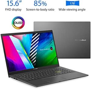 Here is the output:

"Experience sleek performance with the ASUS VivoBook 15 OLED, featuring a 15.6" OLED display, Intel i5 processor, and up to 12GB RAM. Perfect for work or play, now on sale with exciting discounts!"