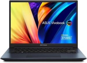 Experience top-notch performance with the ASUS Vivobook Pro 14" laptop, featuring a 2.8K OLED display, AMD Ryzen 7 processor, and NVIDIA GeForce RTX 3050 graphics. Enjoy 16GB RAM, 1TB SSD, and more for just $999!