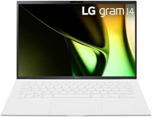 Here is the meta description:

"Upgrade your mobile workspace with LG's lightweight laptop, featuring Intel Core i5 processor, Windows 11 Home, 8GB RAM and 512GB SSD, perfect for daily tasks and on-the-go productivity."