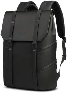 Protect your gear with the hk Backpack for Men, featuring 15.6" laptop space, waterproof design and anti-theft flap closure, perfect for travel or business.