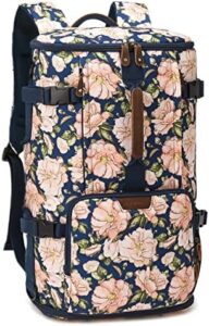 "Transform your travel experience with the G-FAVOR 40L Travel Backpack, convertible duffel bag and laptop bag with vintage canvas design, perfect for carry-on luggage."