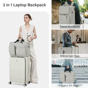 Explore the world in style with this Hanke travel backpack, featuring multiple compartments and carry-on design for easy transport, perfect for women and men alike.