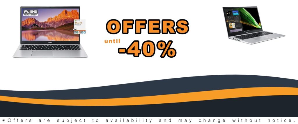 Acer Aspire Slim Laptop for Business and Student FHD Display Intel Celeron N Series Processor 12GB RAM 256GB SSD