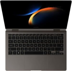 Experience the ultimate flexibility with the SAMSUNG Galaxy Book3 360 2-in-1 laptop, featuring a stunning FHD AMOLED display, powerful i7 processor, and backlit keyboard. Now with a limited time discount - save big on this amazing convertible device!