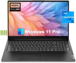 Upgrade your productivity with the Lenovo V15 Gen2 laptop, featuring a Celeron N4500 processor, 8GB RAM, and 512GB SSD. Perfect for work or home, enjoy Wi-Fi, BT 5.1, and Windows 11 Pro, all at an affordable price!