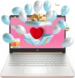 "Upgrade your productivity with the HP Essential Laptop. Features a 14" HD display, Intel Celeron N4120 processor, and ample storage for efficient work. Includes 1 year Office 365 subscription and Windows 11 Home."