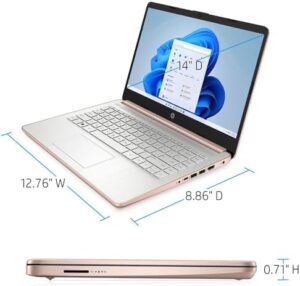 "Upgrade your productivity with the HP Essential Laptop. Features a 14" HD display, Intel Celeron N4120 processor, and ample storage for efficient work. Includes 1 year Office 365 subscription and Windows 11 Home."