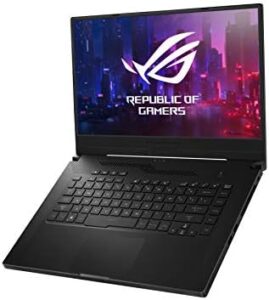Upgrade your gaming experience with the ROG Zephyrus G15 (2020) laptop, featuring a 144Hz FHD display, GeForce GTX 1660 Ti Max-Q graphics, and AMD Ryzen 7 4800HS processing. Perfect for high-performance gameplay and multitasking.