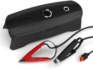 Here is the optimized SEO meta description:

"Compact and powerful CTEK CS Free 12V jump starter alternative with adaptive booster, portable battery charger, smart maintainer, and power bank for cars, phones, computers - perfect for on-the-go charging and maintenance."