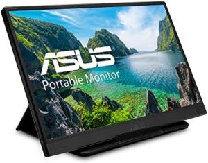 Here is the generated meta description:

"Boost your productivity with the ASUS ZenScreen 15.6” Portable USB Monitor, featuring HD display, narrow bezel and tripod mountable design for ultimate portability. Perfect for remote work or gaming on-the-go."