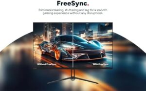 Enjoy crisp visuals with the Kogan 32" Full HD IPS 75Hz FreeSync Monitor, featuring 1920x1080 resolution and 3ms response time. Perfect for gaming and everyday use.