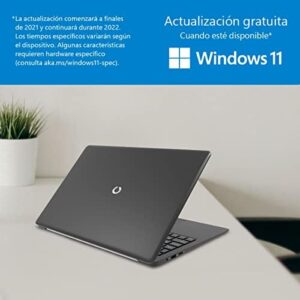 Experience the power of Prixton's Netbook Pro Laptop with a 14.1" Windows 10 Pro screen, Intel Apollo Lake N3350 processor and Spanish keyboard. Perfect for everyday use.