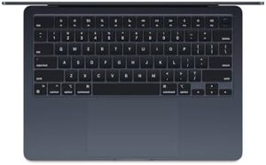Experience portability and power with the Apple MacBook Air, featuring a 13-inch display, M3 chip with 8-core CPU and 10-core GPU, 16GB RAM, and 512GB storage. Perfect for on-the-go productivity.
